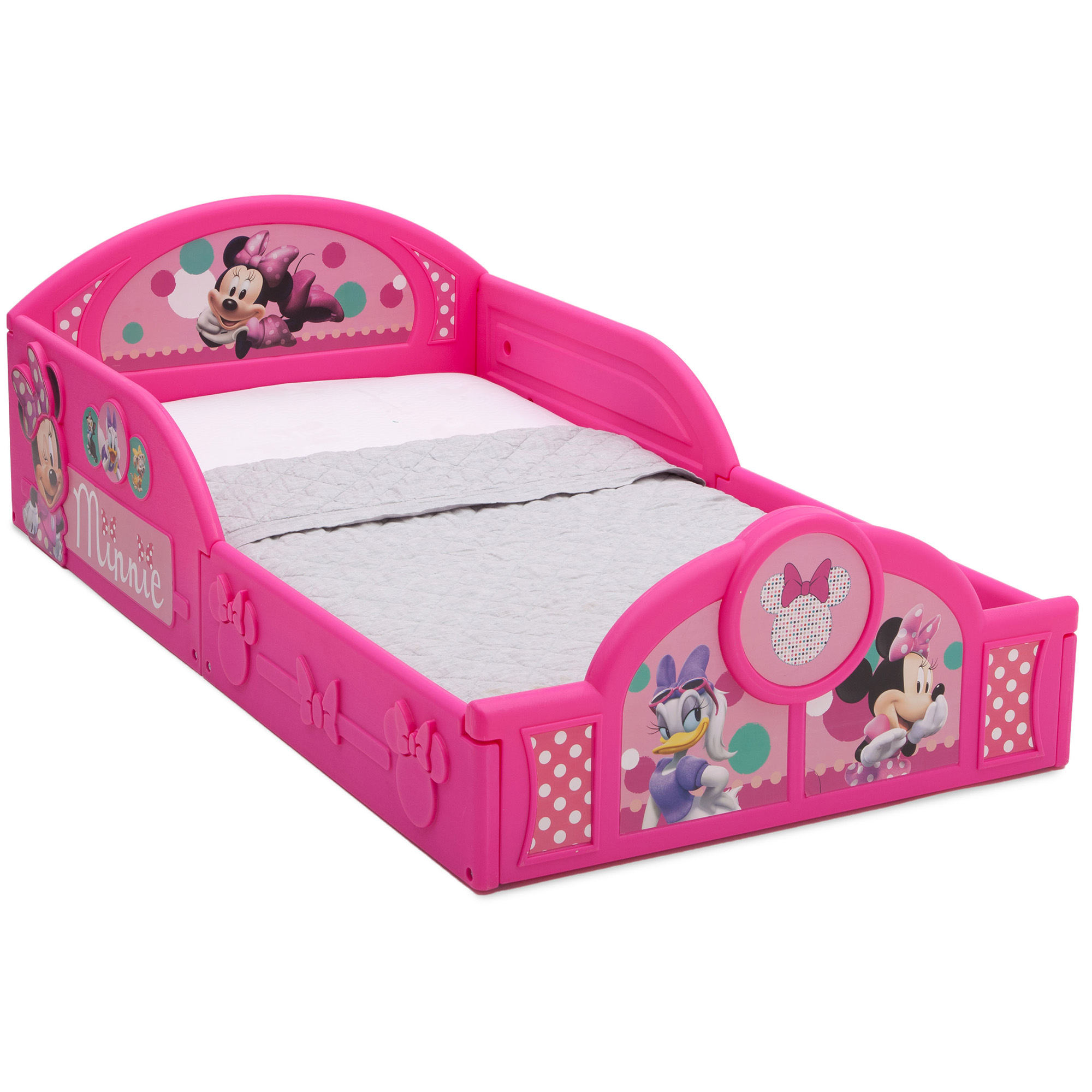 Delta Children Minnie Mouse Plastic Sleep and Play Toddler
