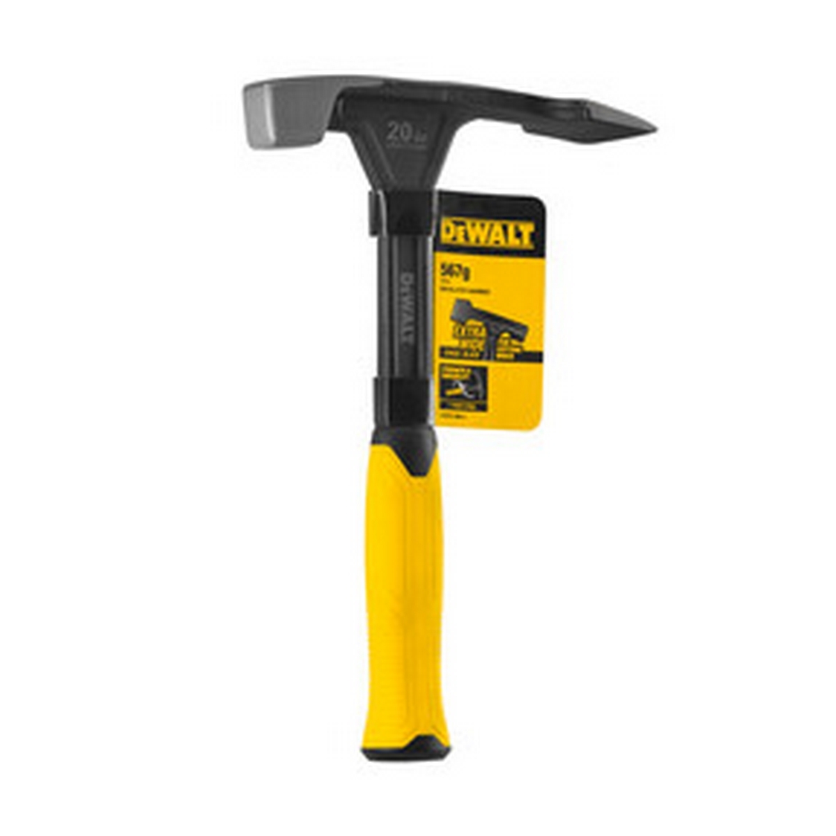 DEWALT ค้อนหงอนหัวสี่เหลี่ยม ขนาด 20 ออนซ์ รุ่น DWHT51389-0 ทนทาน อายุการใช้งานยาวนาน (ดีวอลท์)