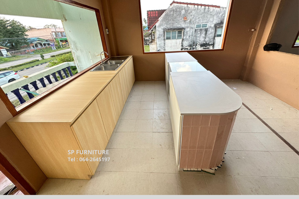 เคาน์เตอร์คาเฟ่ เคาน์เตอร์ร้านอาหาร เคาน์เตอร์แต่งกระเบื้อง