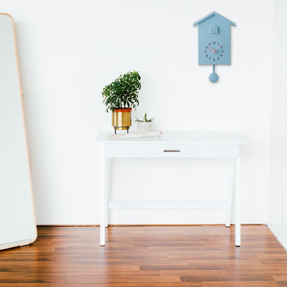 JC049C014 INTERY นาฬิกาติดผนัง นาฬิกาแขวนผนัง นาฬิกาลูกตุ้ม modern นาฬิกาติดห้อง นาฬิกาแขวนปลุก clock wall clock