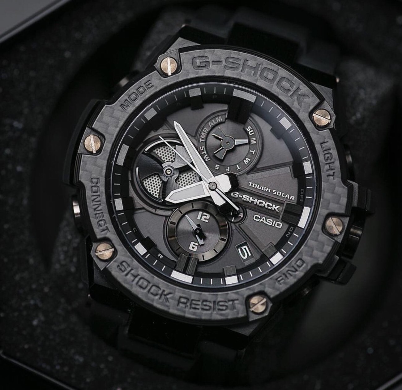 G-Steel Bluetooth Carbon Fiber All Black แรไอเทมไม่มีในไทย (Gst-b100x-1a)