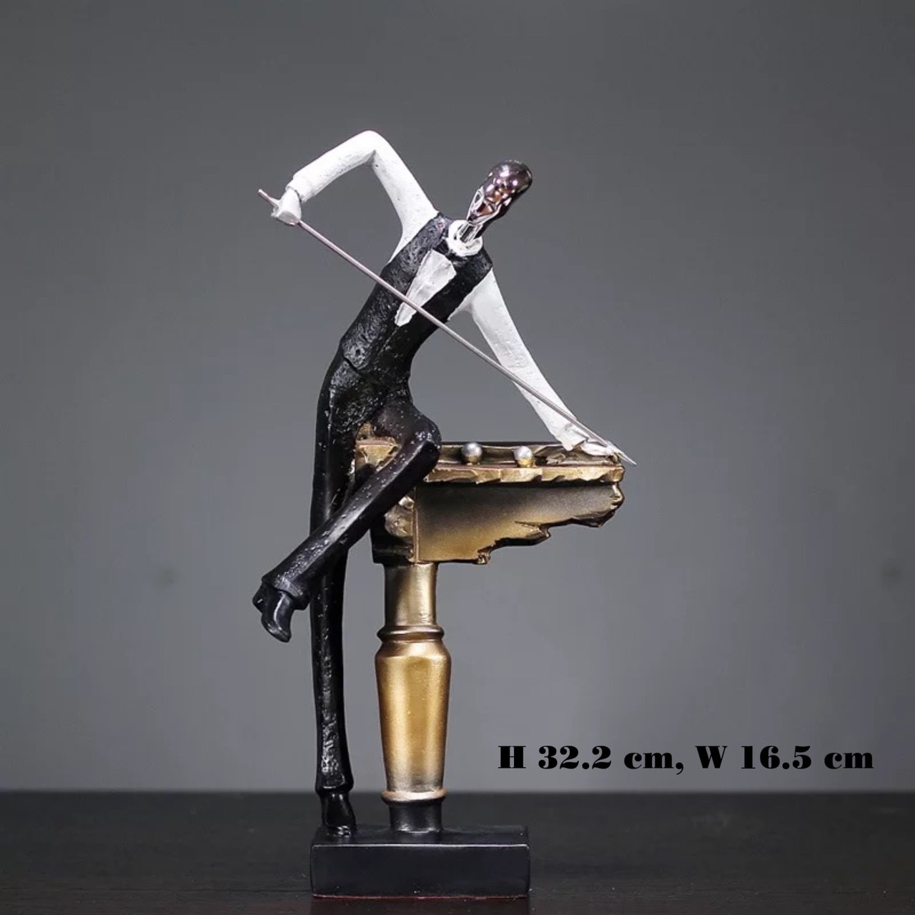 C1013B012 FAMITOSS ของแต่งห้อง ของตั้งโชว์ ของตั้งโต๊ะ ของขวัญ นัก กอล์ฟ สนุกเกอร์ นักกีฬา นักเต้น