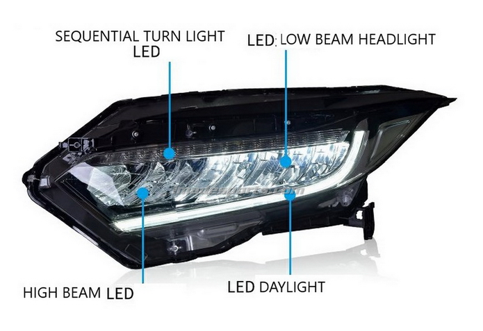 โคมไฟหน้า HRV RS type (สำหรับรถปี 15-18)