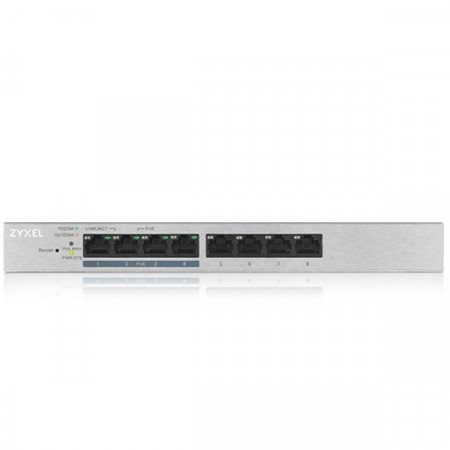 Zyxel GS1200-8HP v2 8-Port Web Managed PoE Gigabit Switch ( 4 POE )