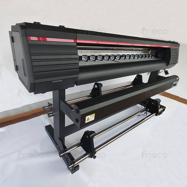 เครื่องพิมพ์อิงค์เจ็ท Eco Solvent inkjet printer พิมพ์สติ๊กเกอร์ เครื่องปริ้น ป้าย โลโก้ ฉลากสินค้า เครื่องไวนิล หัวพิมพ์ MicroTFP PrecisionCore ความเร็วสูง คุณภาพสูง