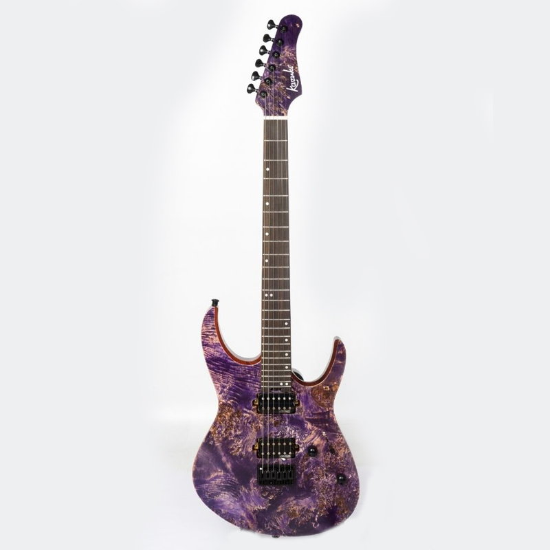 กีต้าร์ไฟฟ้า Kazuki Dragon Series สี Purple
