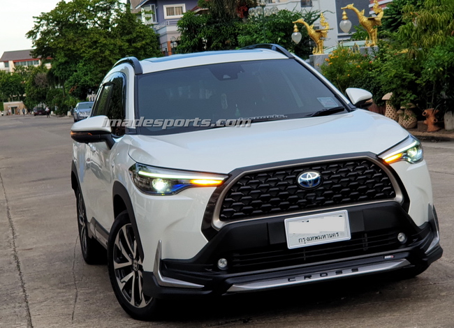 ชุดแต่ง Toyota Collora CROSS iDEO sport ท่อคู่