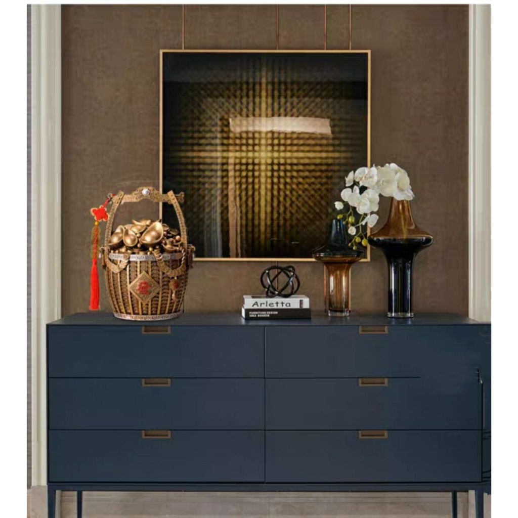 CT159B113 HAOYUN ตะกร้าเงิน กระปุ๊กออมสิน ของมงคล เสริมฮวงจุ้ย ของขวัญขึ้นบ้านใหม่ ของขวัญ