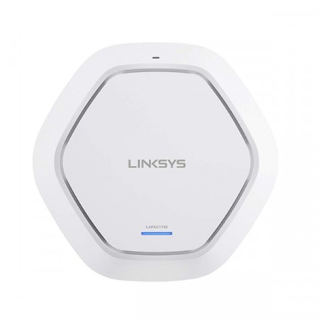 Linksys LAPAC1750 Access Point AC17500 Dual-Band (2.4GHz + 5 GHz), 1-Port Gigabit Ethernet, PoE Support