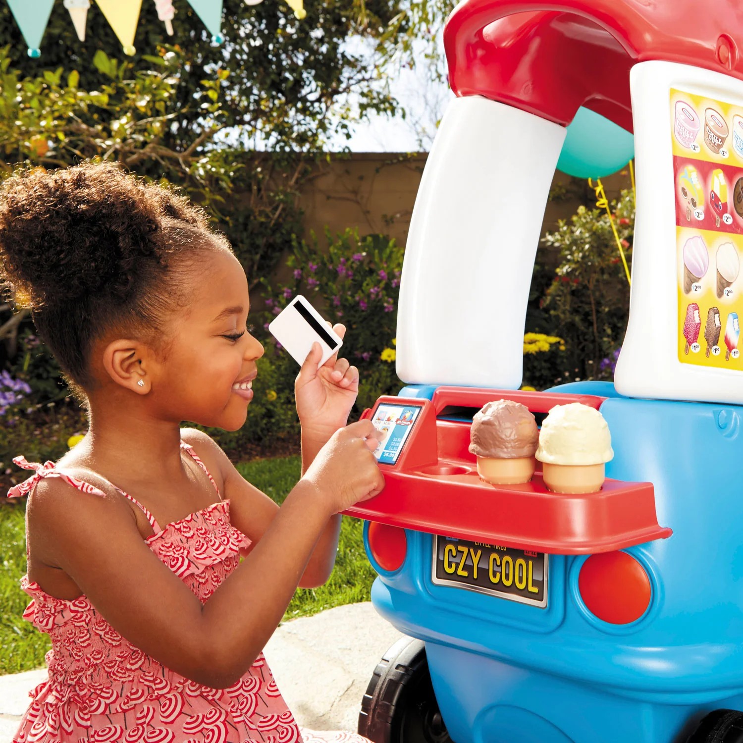Little Tikes Cozy Ice Cream Truck รถขาไถรถขายไอศกรีม