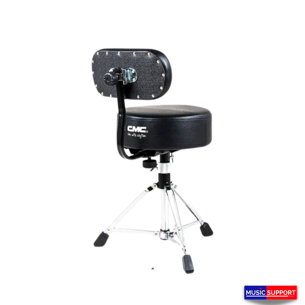 CMC CM DT900B เก้าอี้กลองชุด แบบเบาะกลม หนา มีพนักพิงหลัง