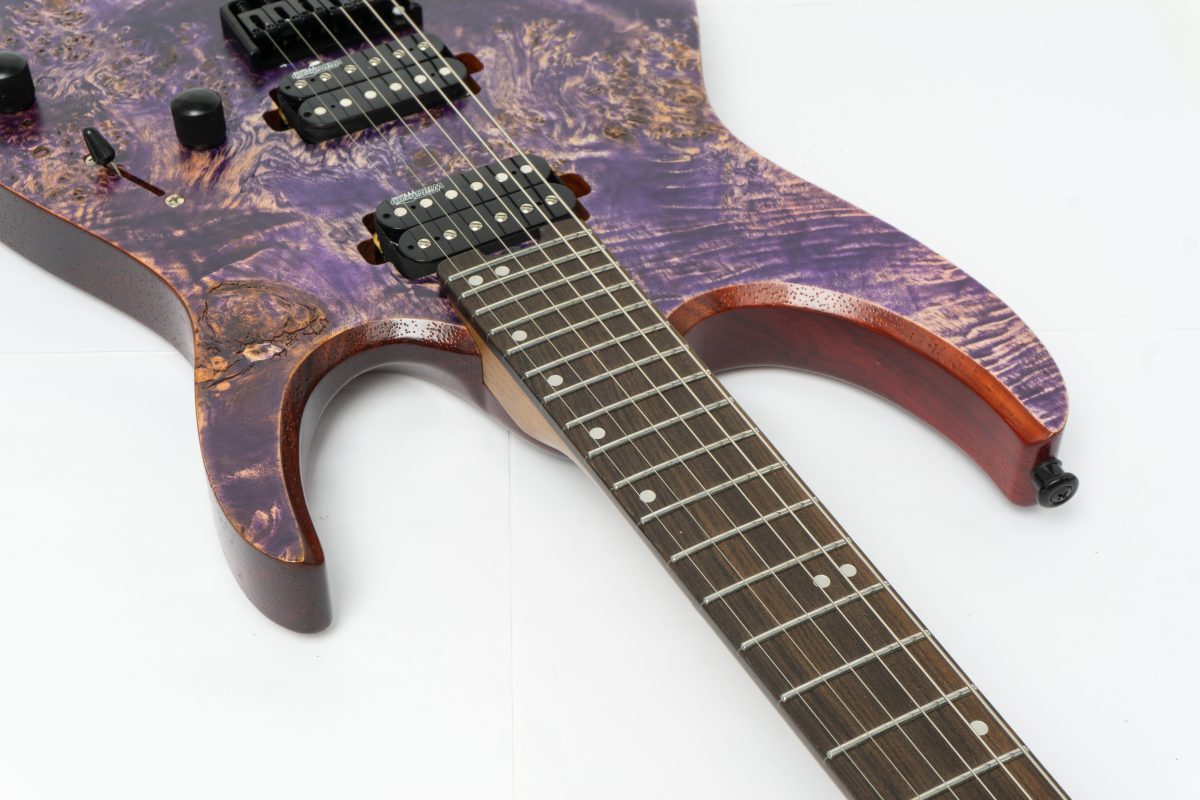 กีต้าร์ไฟฟ้า Kazuki Dragon Series สี Purple