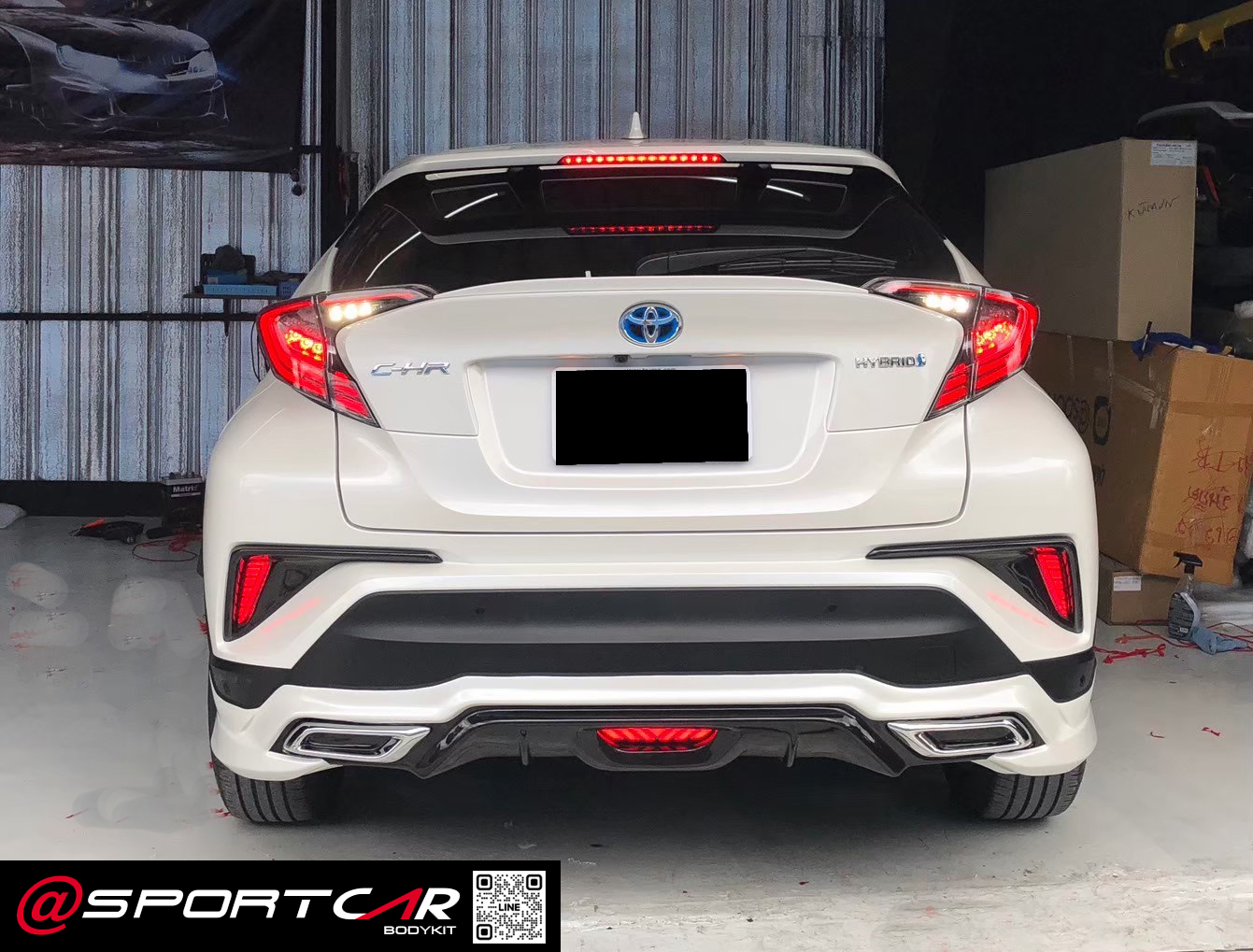 ชุดแต่ง Toyota CHR ทรง Modelista - ชุดแต่ง CHR, Toyota CHR แต่ง, Toyota CHR แต่งสวย, CHR แต่ง, CHR แต่งสวย