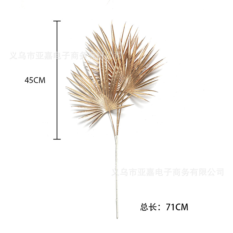 กิ่งไม้สีทอง ใบไม้สีทอง ยูคาลิปตัสทอง ตกแต่งห้อง ประกอบฉาก ST502E806