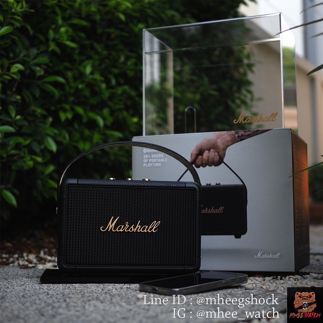 Hot item ลำโพง Marshall Kilburn2 Black&Brass ดำทอง มือ1ของแท้ล้าน% เครื่องนอกมีประกัน1ปี