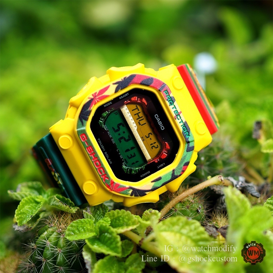 The King of G-SHOCK ยักษ์Rastafarian Reggae Customized (GX-56)