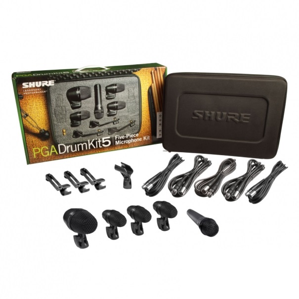 PGADRUMKIT 5 ไมโครโฟน SHURE
