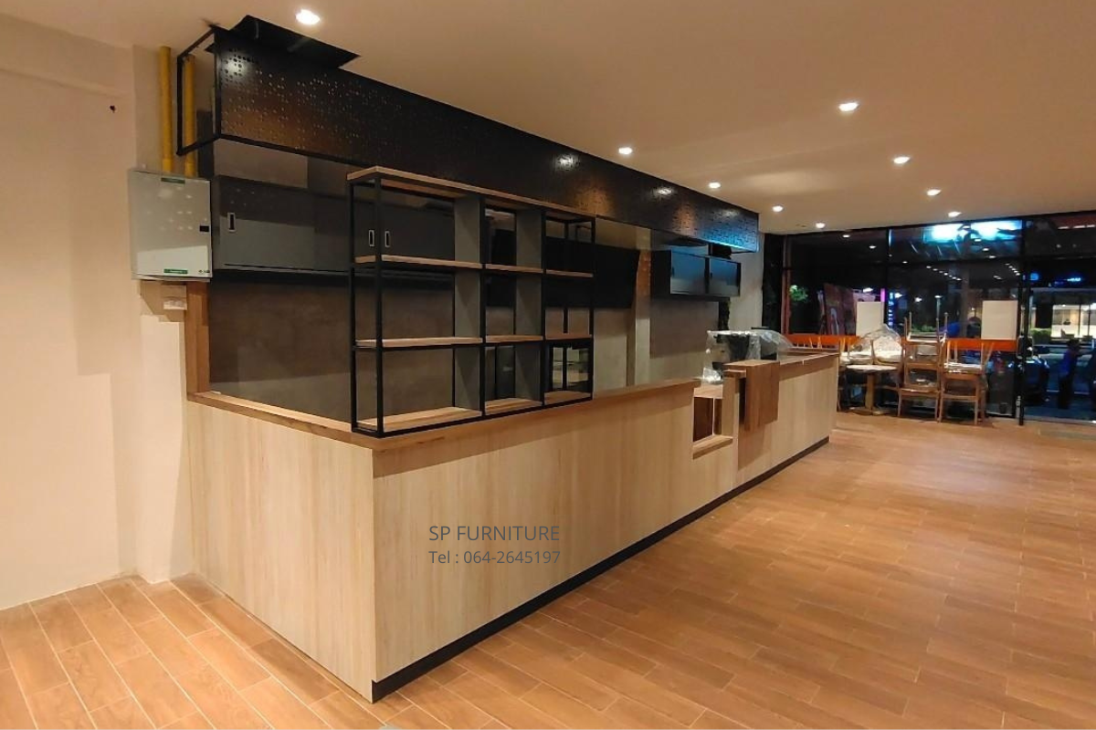 เคาน์เตอร์ร้านกาแฟพันธุ์ไทย ผลิตเคาน์เตอร์กาแฟ