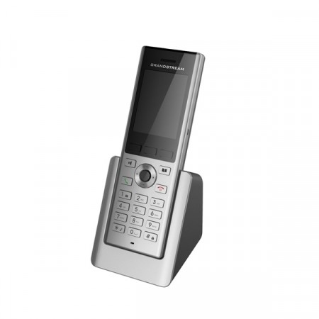 Grandstream WP820 Enterprise Portable WiFi Phone, 2 SIP accounts 2 lines, Dual-band WiFi, Rechargeable 1500mAh battery