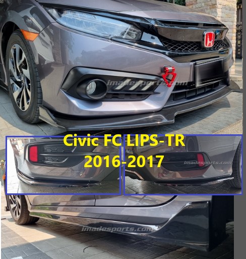 ชุดแต่งรอบคัน Honda Civic FC LIPS-TR 2016-2017