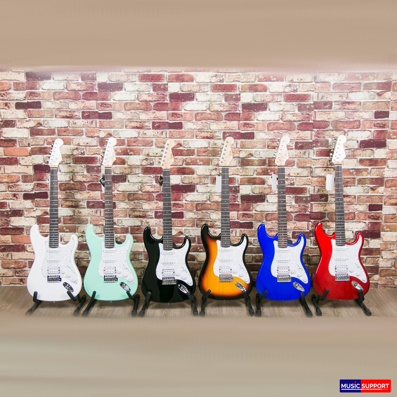 Gusta GST-01 HSS กีตาร์ไฟฟ้าทรง Stratocaster