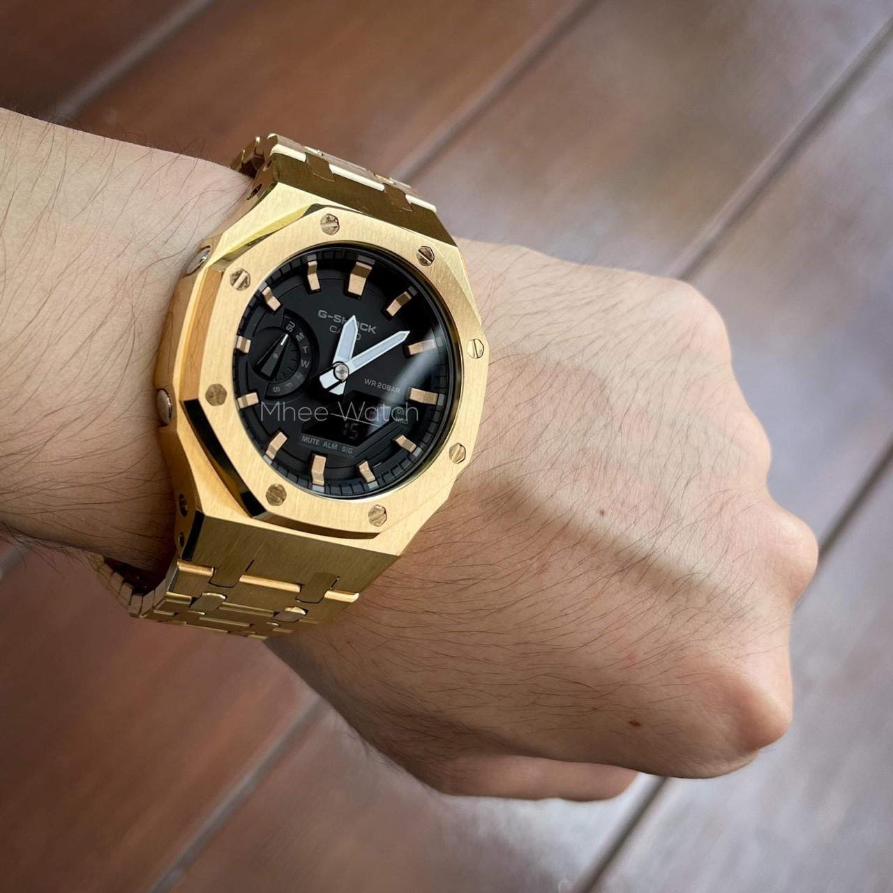 G-Shock Ga-2100 AP Stainless Yellow Gold GEN3ตัวล่าสุด