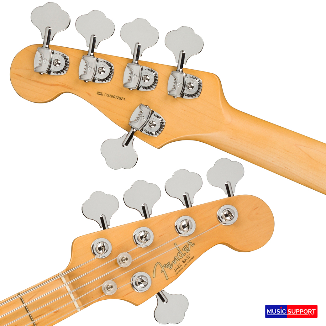 เบสไฟฟ้า Fender American Professional II Jazz Bass® V MN Mystic Surf Green