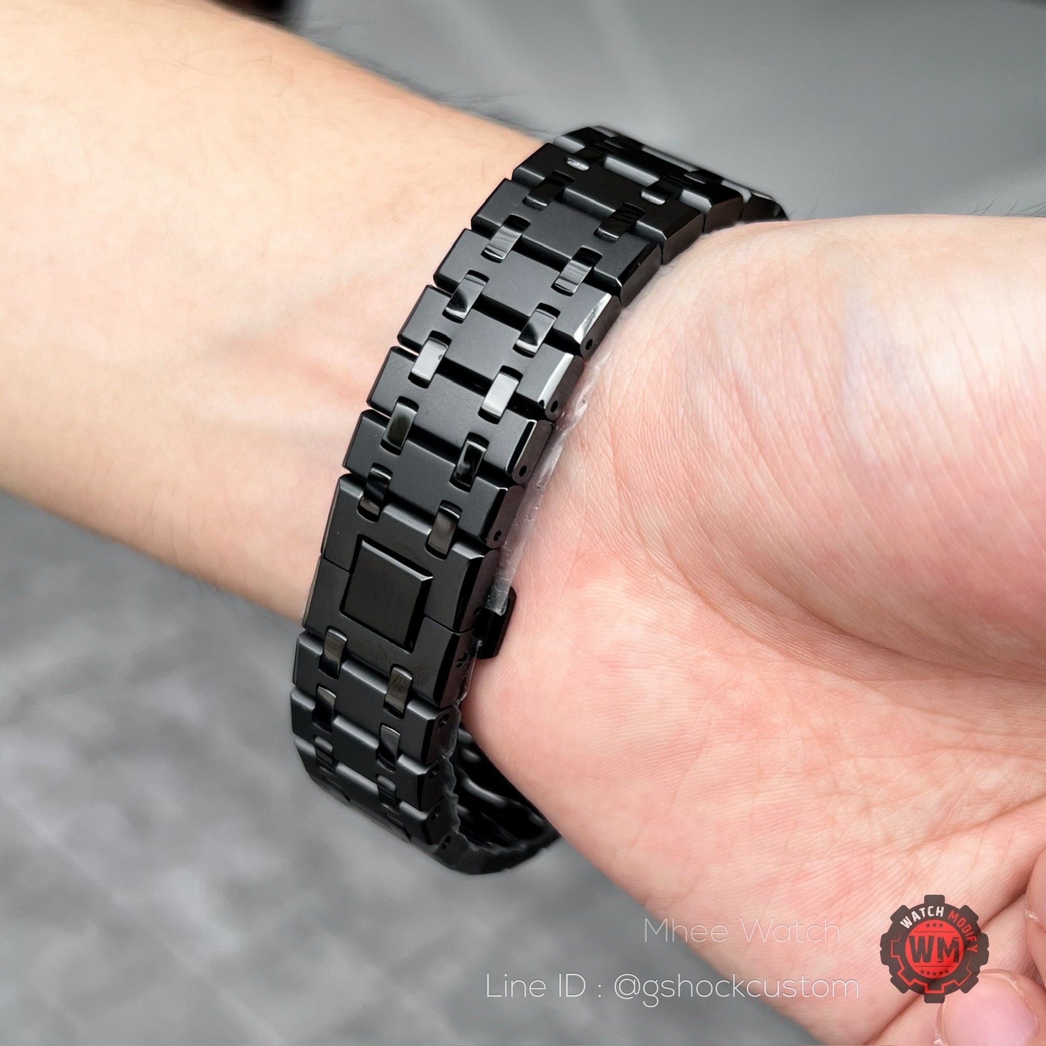 G-SHOCK Casioak GA-2100 Custom Loki Suit Black Steel