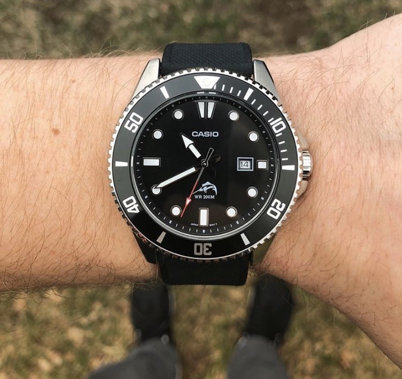 Casio Submarine Duro 200 MDV-106-1 รุ่นบิล เกต ใส่