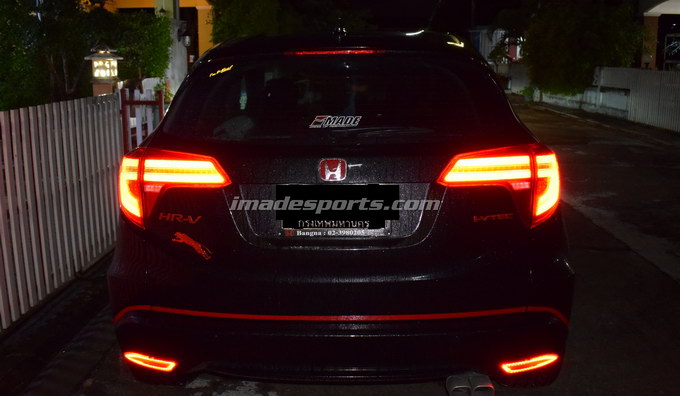 โคมไฟท้าย HRV Prototype V.3 (ไฟเลี้ยววิง+Welcome Display 2021)