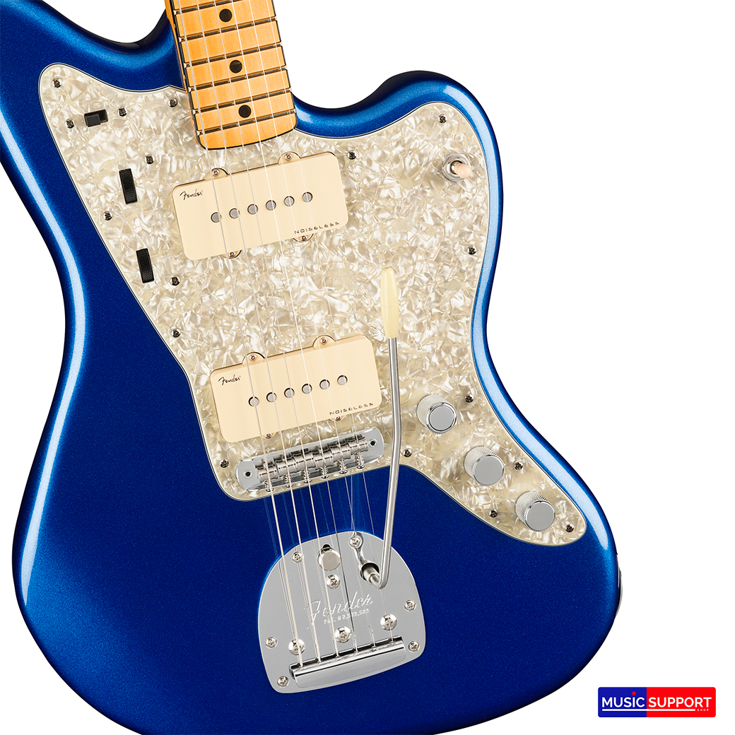 กีตาร์ไฟฟ้า Fender American Ultra Jazzmaster MN Cobra Blue