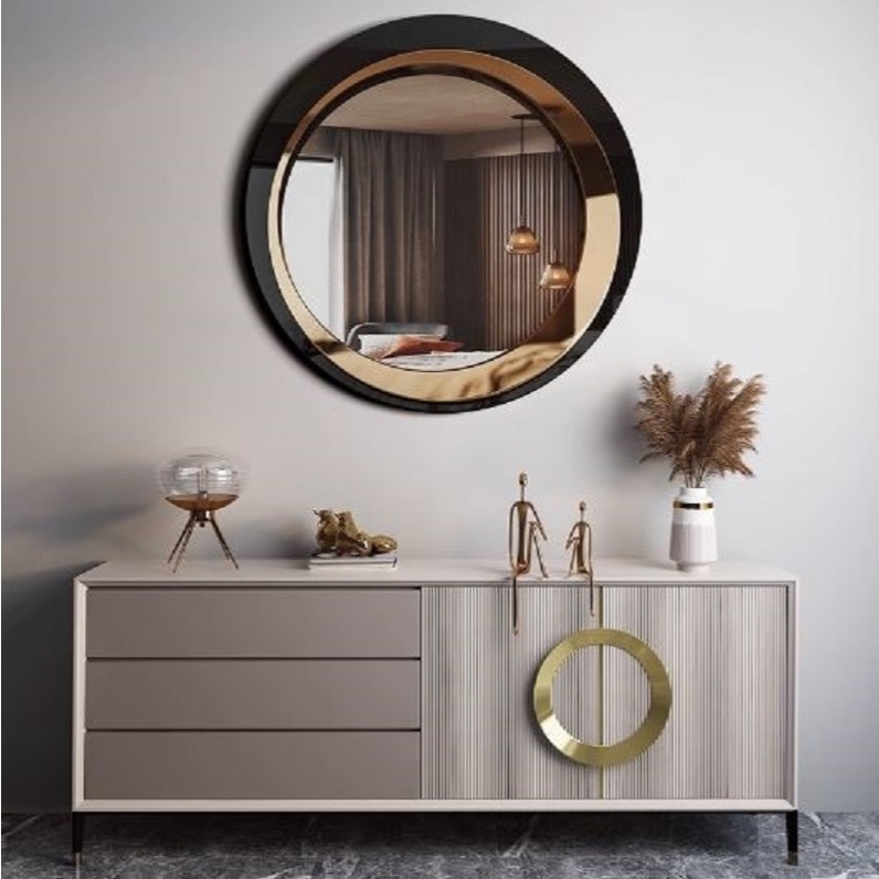 CT218G014 SOSHOKU กระจกตกแต่งผนัง ตกแต่งบ้าน ร้านอาหาร Wall decoration กระจกฮวงจุ้ย