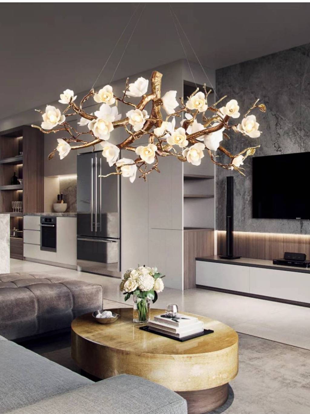 CT223A279 SOTMIA โคมไฟระย้า โคมไฟโมเดิร์น Chandelier Lighting ห้องทานอาหาร เคาน์เตอร์บาร์