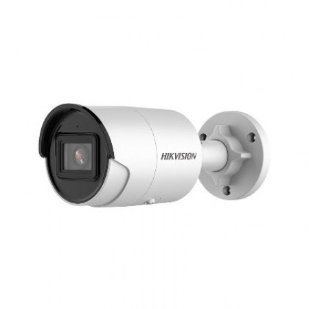 HIKVISION DS-2CD2063G2-I(U) AcuSense 6MP Bullet Network Camera, Fixed focal lens, 2.8, 4, and 6mm optional, 3200 × 1800 resolution, Focuses on Smart Human/Vehicle Detection, Water resistant IP67, Support microSD card up to 256 GB (-U) Built-in microphone