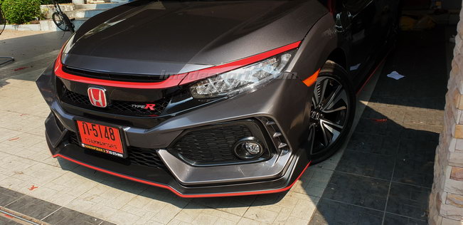 ชุดแต่ง Civic Fk Type R (สำหรับรุ่น Hatchback หรือแนว FK8)
