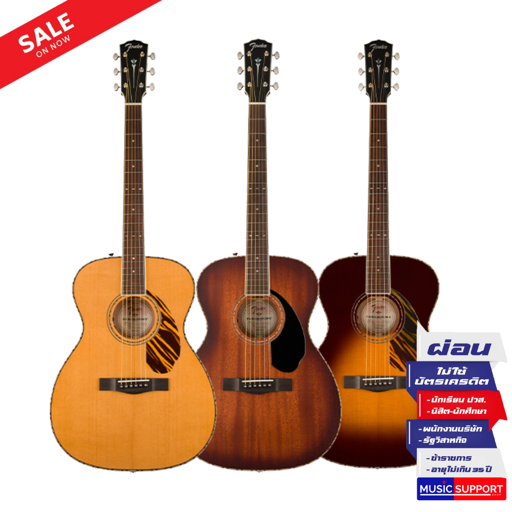 กีตาร์โปร่ง Fender PO-220E Orchestra