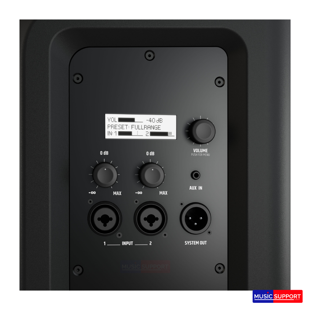 LD Systems ICOA12A BT สีดำ 300วัตต์ ลำโพงมอนิเตอร์ พร้อมบลูทูธ