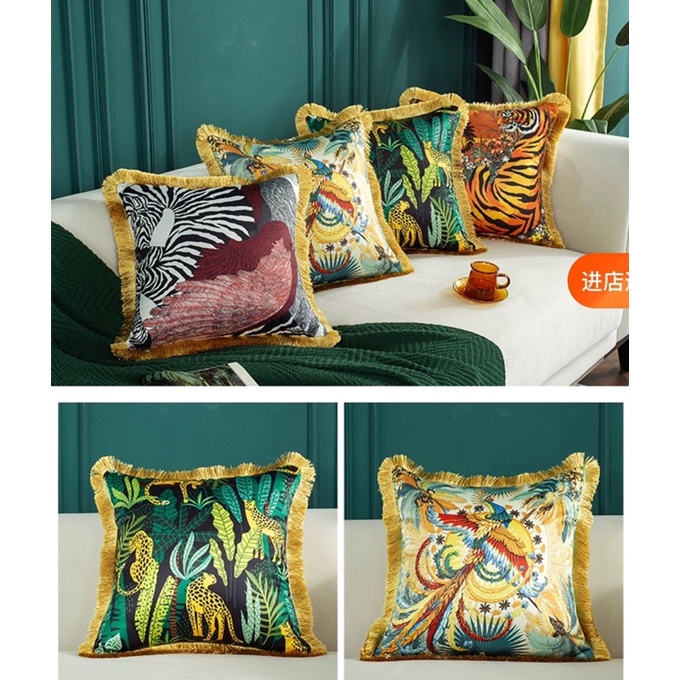 CT114D049 ZEITAKUMS #หมอนอิง Nordic style หมอนสีทอง หมอนอิงโซฟา หมอนอิงหรู หมอนอิงหรูหรา หมอนแต่งบ้าน