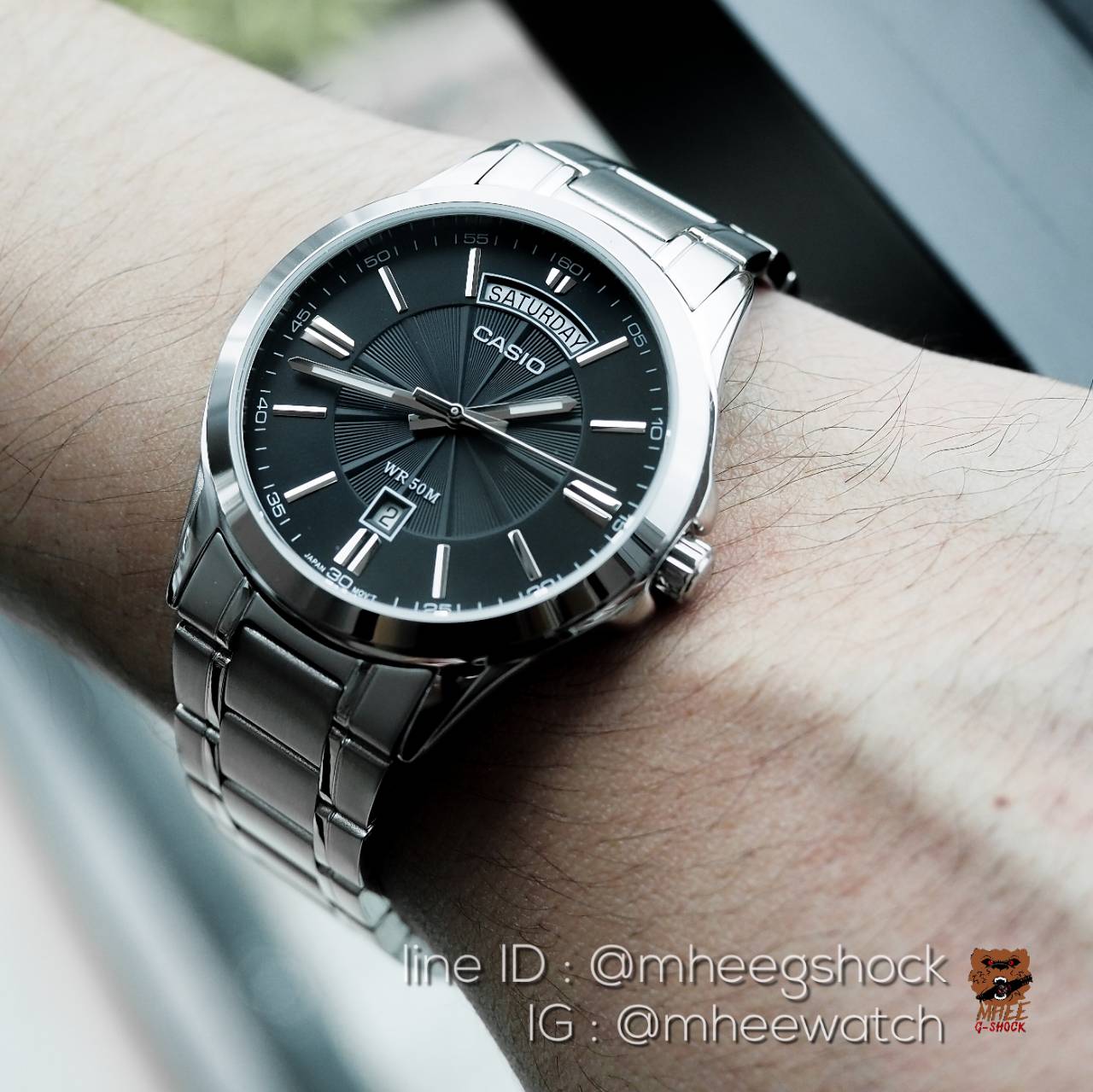 นาฬิกา คาสิโอ้ Casio Day-Date ของแท้ 100% รับประกันศูนย์ Central