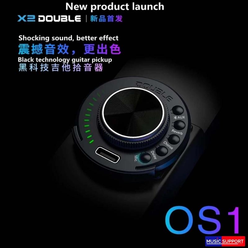 DOUBLE ปิ๊กอัพกีต้าร์โปร่ง รุ่น OS1