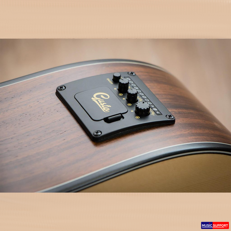 กีต้าร์โปร่งไฟฟ้า Gusta DM3CE