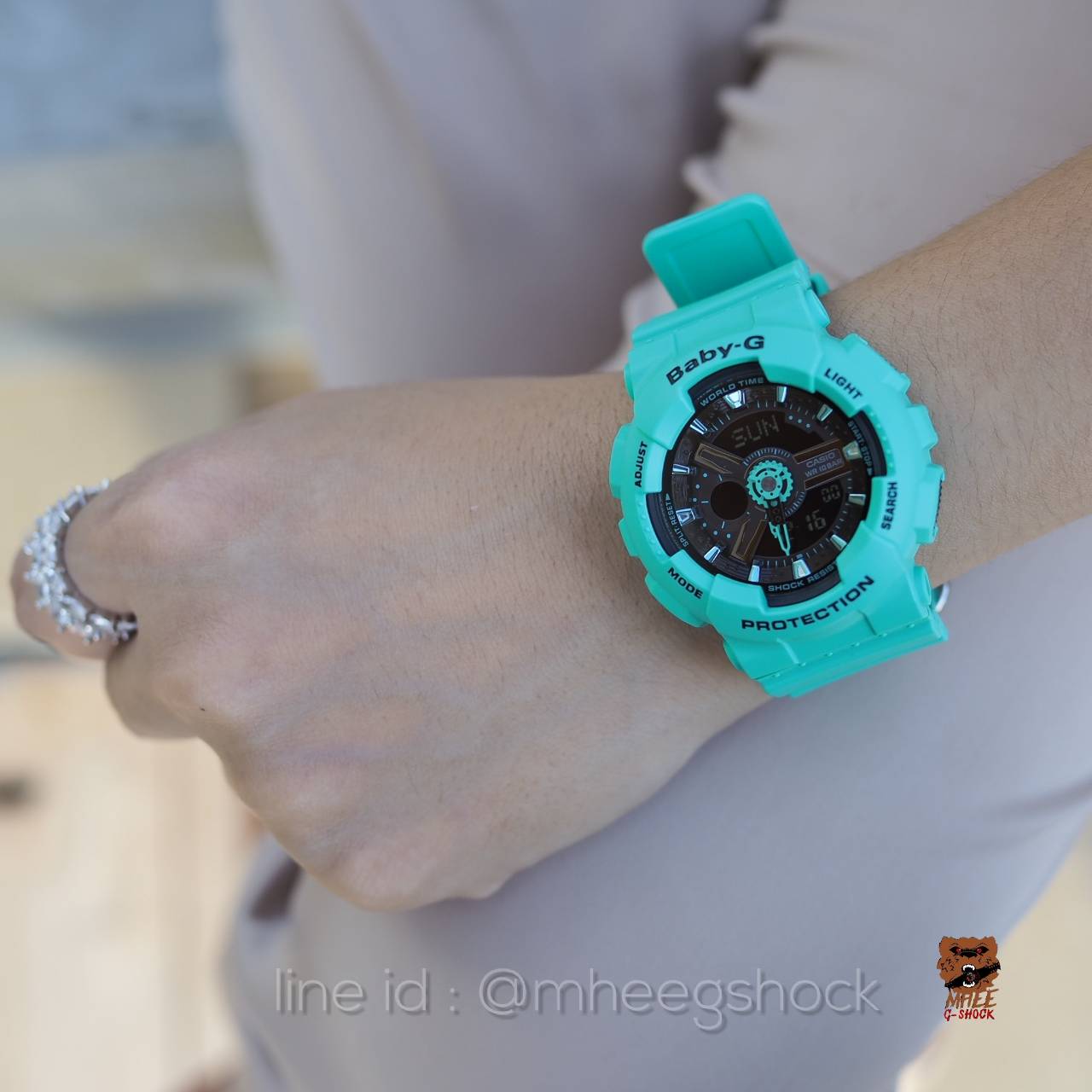 Baby-G Pastel รุ่น BA-110 SERIE ของแท้ ประกันศูนย