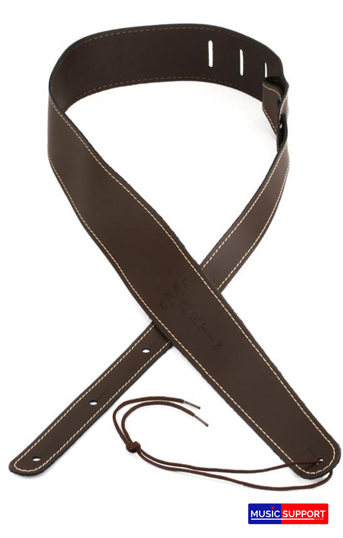 MARTIN STRAP LEATHER-SLIM-BRW