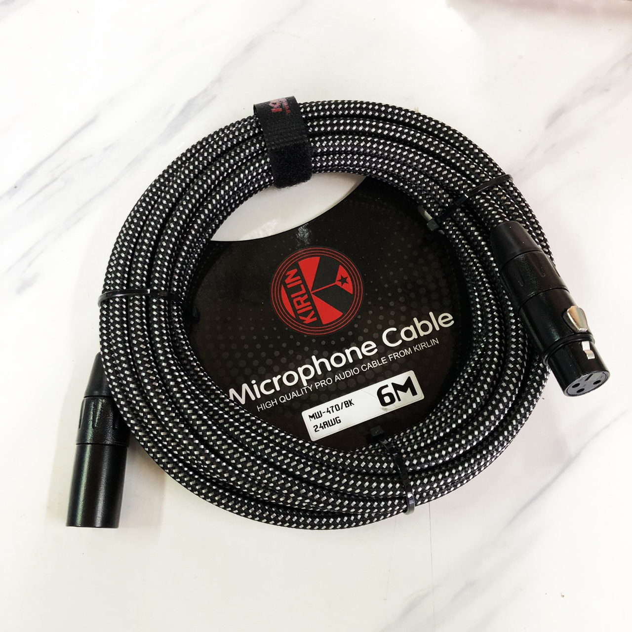 สายไมค์ Kirlin Cable MW-470 6M BK