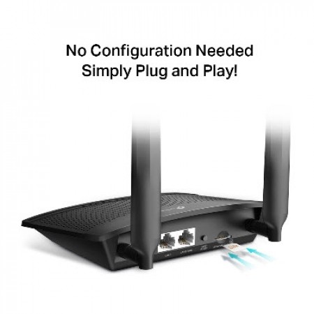 tp-link TL-MR100 Wireless N300 4G LTE Router with SIM card slot