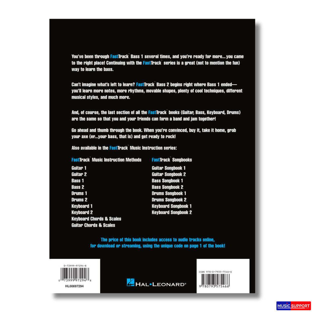 หนังสือเรียนเบส FastTrack Bass Method – Book 2