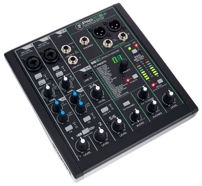 Mackie ProFX6v3 Analog Mixer With USB
