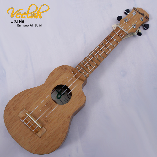 อูคูเลเล่ Veelah Vamboo SC Ukulele Bamboo All solid