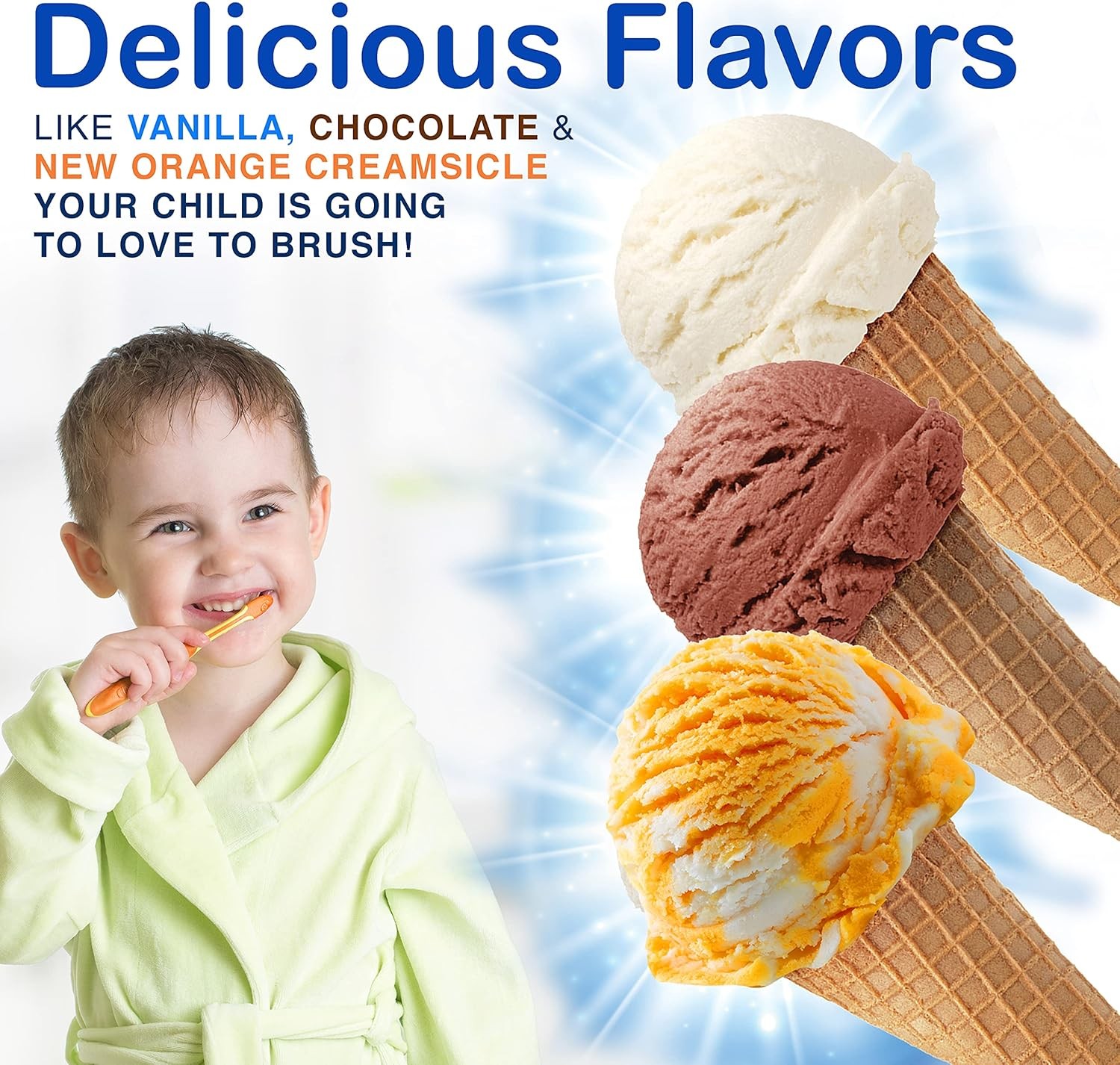 Tanner's Tasty Paste Children’s Toothpaste ยาสีฟันฟลูออไรด์รสชาติอร่อยจากธรรมชาติ