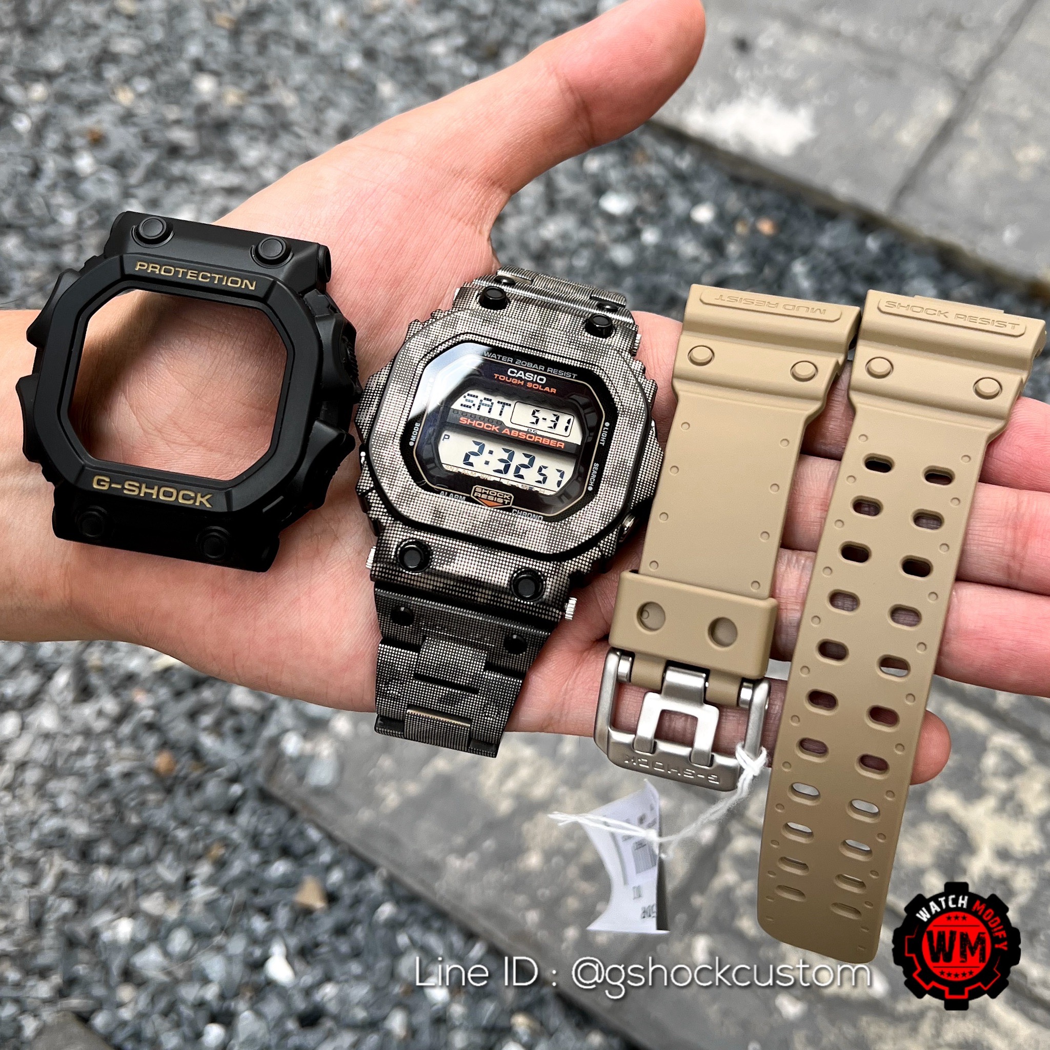G-Shock Camel Desert Camo Steel Full Metal